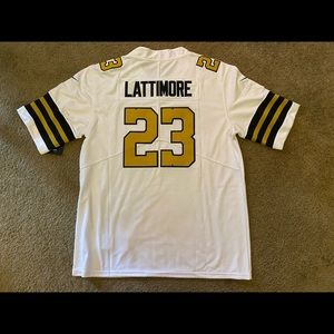 Marathon Lattimore New Orleans Saints Jersey. Size Large. Stitched.